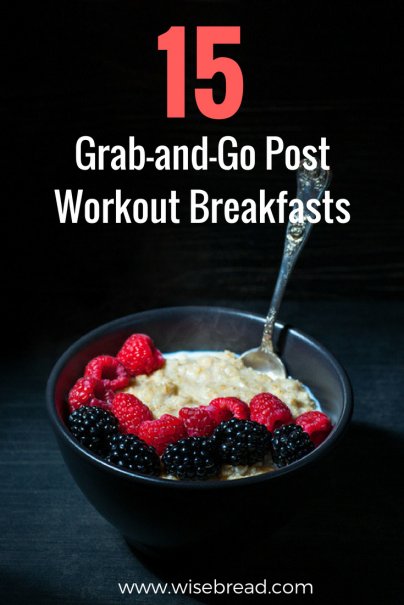 Healthy breakfast after workout hot sale